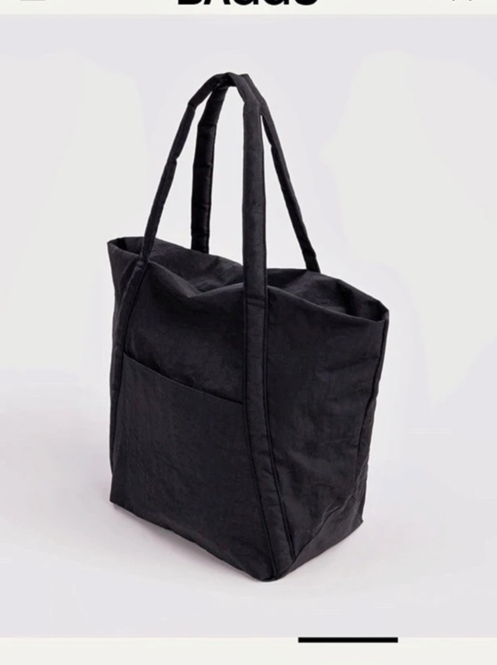 BAGGU Cloud Bag Black